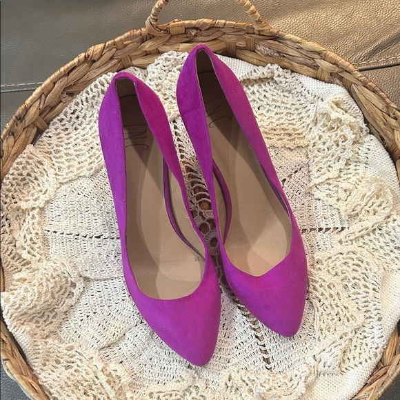 INC International Concepts Shoes - INC Elegant Purple Women's Heels. 3.5”. Size 10